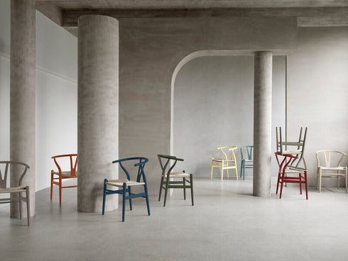 CH24 Wishbone CHair/Pewter